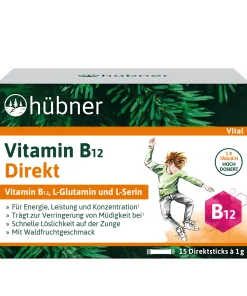 Hübner Vitamin B12 Direktsticks (15 Stk.)