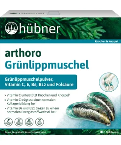 Hübner arthoro Grünlippmuschel (180 Stk.)