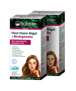 Hübner Haut Haare Nägel + Bindegewebe 2x 500ml Doppelpack
