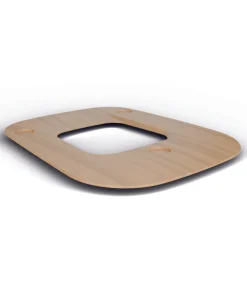 KitchenSlider® H | V3 | Echtholz Premium-Gleitbrett für Thermomix TM6, TM5